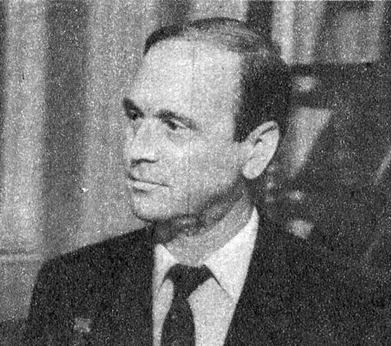 Летчик-испытатель В. Горбунов