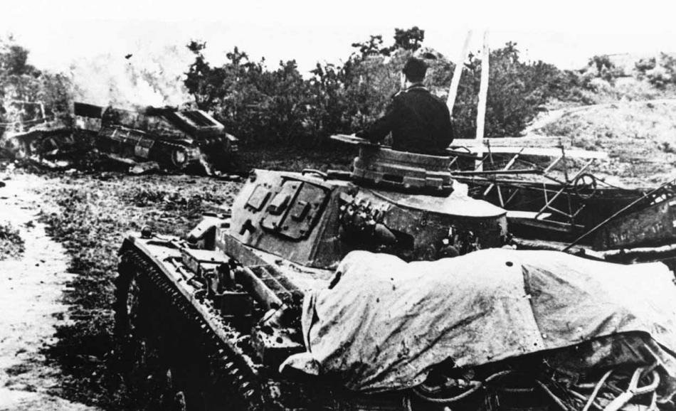 1942 - Немецкие танки в России