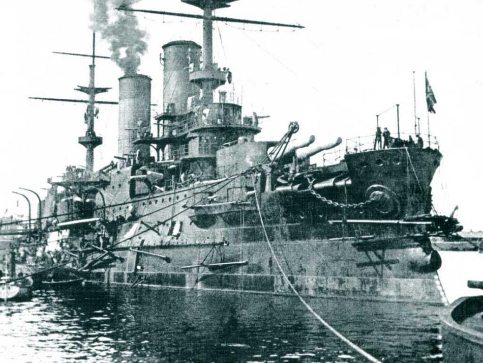 Эскадренный броненосец "Бородино", 1904