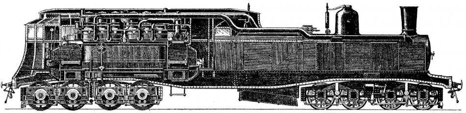 Паровозы разные - 4