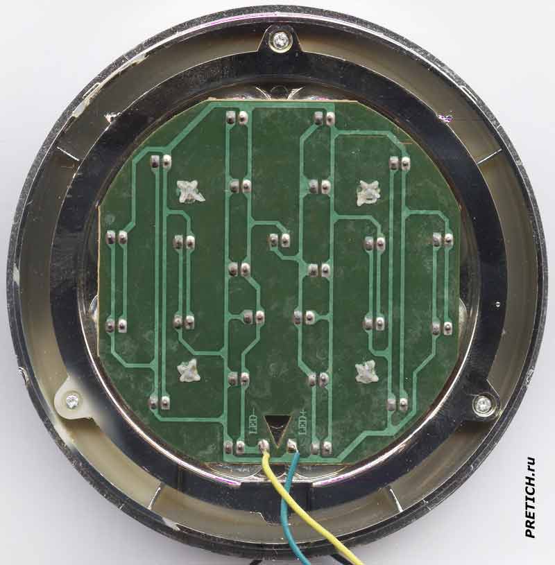 KAMISAFE KM-5607A схема платы светодиодов