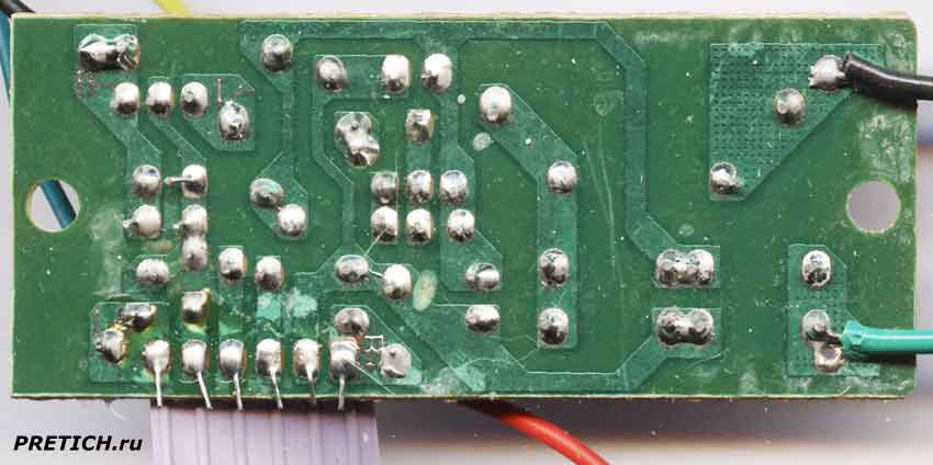 KAMISAFE KM-5607A схема основной платы